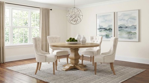 Round dining table - pc,