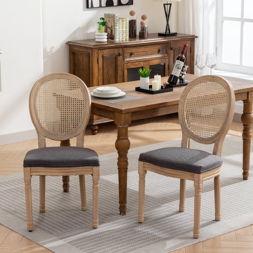 Set linen fabric dining - set,