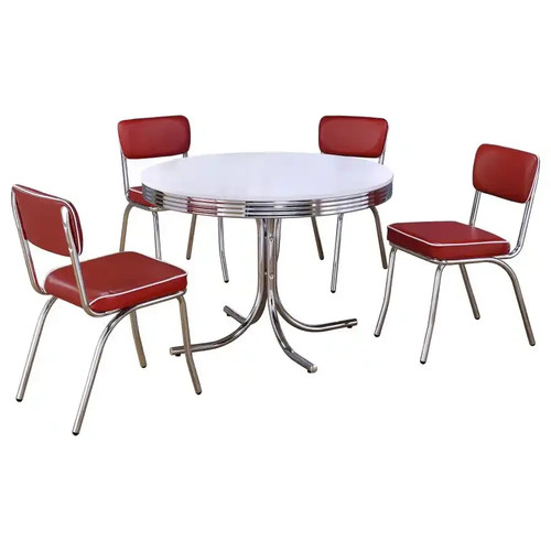Retro piece round - retro, 5-piece