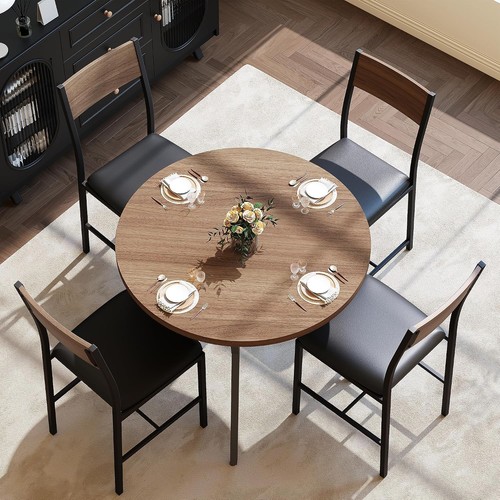 Round dining table - set, 4